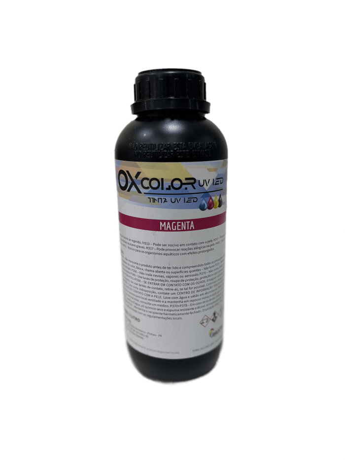 TINTA OXCOLOR UV LED DX MAGENTA - 1L